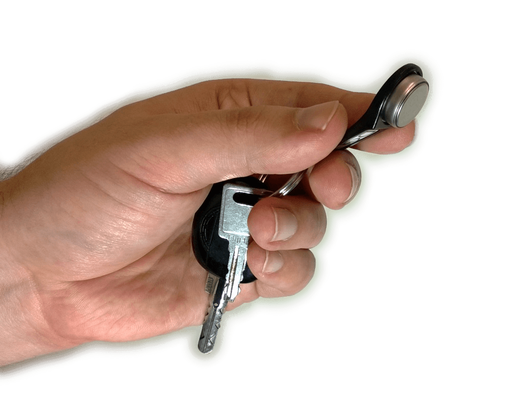 Erkennung von Fahrern mittels kleiner Schlüsselanhänger